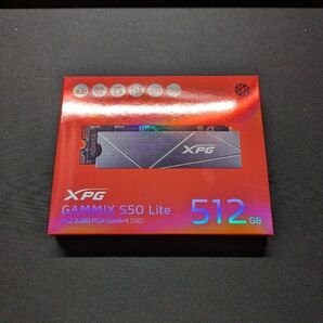 未開封品 ADATA GAMMIX S50 Lite 512GB SSD M.2 AGAMMIXS50L-512G-CS