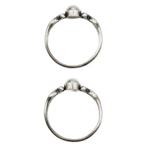 【最終値下げ】Georg Jensen ジョージジェンセン シルバーボール リング 55 925S 11号 シルバー ヴィンテージ アクセサリー SILVER の画像2