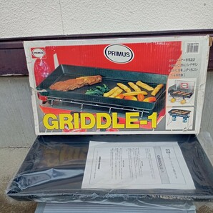 【未使用】PRIMUS グリドル GRIDDLE-1 BBQ 鉄板 バーベキューコンロ プリムス Iwataniの画像1