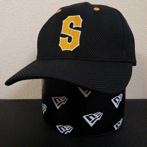 90's 紺タグ STUSSY S Logo Mesh Baseball Cap