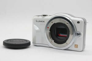 【返品保証】 パナソニック Panasonic LUMIX DMC-GF3 ホワイト ミラーレス一眼 ボディ s7694