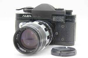 【訳あり品】 アルパ Alpa Reflex Mod.6d ブラック Alpa-Tele-Xenar 135mm F3.5 カメラ s7761