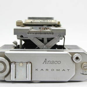 【訳あり品】 Ansco Karomat Schneider Karat Xenar 50mm F2.8 蛇腹 カメラ s619の画像7
