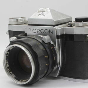 【訳あり品】 トプコン TOPCON Auto-Topcor 5.8cm F1.8 ボディレンズセット s8436の画像1