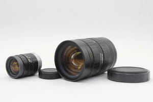 【返品保証】 富士フィルム Fujifilm Fujinon 16mm F1.4 CF16HA-1 / 6mm F1.2 DF6HA-1B CSマウントレンズ2本セット s8462