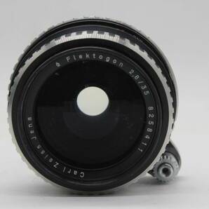 【訳あり品】 EXA Carl Zeiss Jena Flektogon 35mm F2.8 ボディレンズセット s8564の画像9