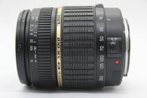 【返品保証】 タムロン Tamron XR DiII AF 18-200mm F3.5-6.3 Macro 前後キャップ フード付き キャノンマウント レンズ s8572_画像4