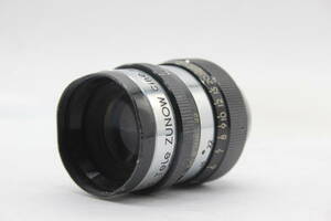 【訳あり品】 ZUNOW Opt Tele Cine 38mm F1.9 シネレンズ s8744