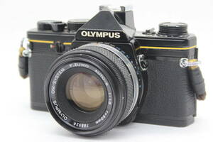 【訳あり品】 オリンパス Olympus OM-1 ブラック F.ZUIKO AUTO-S 50mm F1.8 ボディレンズセット s8947