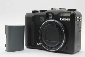 【返品保証】 キャノン Canon PowerShot G9 6x IS バッテリー付き コンパクトデジタルカメラ s8984