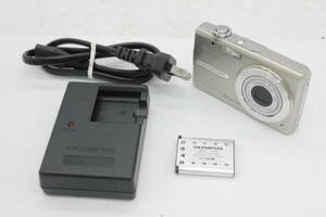 【返品保証】 オリンパス Olympus FE-280 AF 3x バッテリー チャージャー付き コンパクトデジタルカメラ s8774