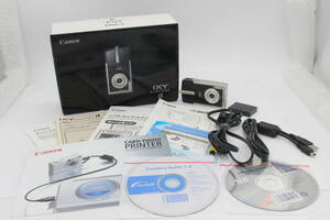 【返品保証】 【元箱付き】キャノン Canon IXY Digital L ブラック バッテリー付き コンパクトデジタルカメラ s9001