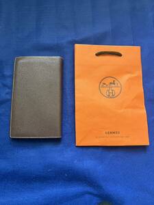[ secondhand goods ] Hermes pocketbook cover 