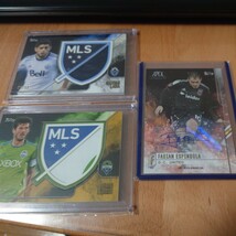 Topps　MLS　サッカーカード　直筆サイン　ジャージーカード　セット_画像3