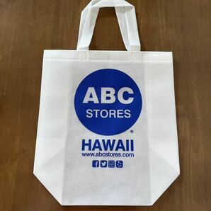 HAWAII ABC STORES エコバッグ 大・小サイズ 2枚セット ABCストア オリジナル ショッパー トートバッグ ショッピングバッグ オシャレ 新品の画像5