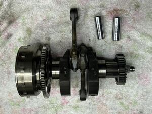 VTR1000SP-1/2 SC45 クランクシャフト フライホイール 実動エンジン取り外し RVT1000R RC51 FB Mondial PIEGA 予備部品や補修用に