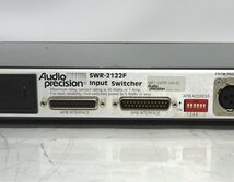 オーディオプレシジョン/Audio Precision SWR-2122F Input Switcher【中古/動作未確認/現状品】#398582_画像6