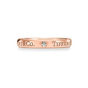 Tiffany ピンクゴールド 指輪