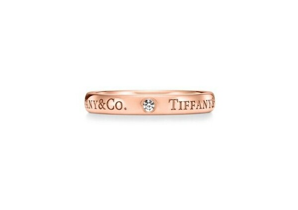 Tiffany ピンクゴールド 指輪