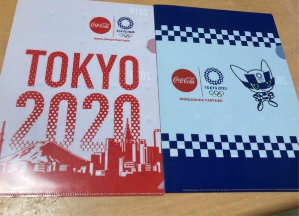 TOKYO 2020クリアファイル２枚セット