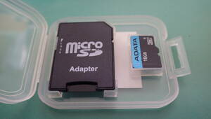 ●売切 中古　美品　microSDカード 16GB　クイックフォーマット済　SDカードとしても可能　クリックポスト発送　ケース付き
