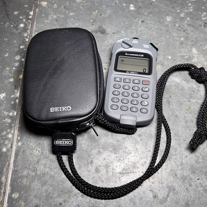 SEIKO 音楽・放送に便利な 時間計算機能付き サウンドプロデューサー ストップウォッチS351-4A00 （動作確認済み）の画像1