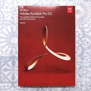 Adobe Acrobat pro DC Windows US版 言語自動判別 日本語対応 永年版　新品