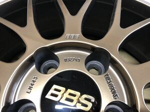 BBS LM443 限定ダイヤモンドゴールド! DG-BKBD 7.5Jx19 5H114.3 ET48 & BS REGNO GR-XⅡ 225/45R19 4本セット ホンダヴェゼルにて使用 美品