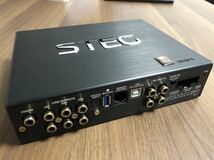 STEG SDSP4 50Wx4chパワーアンプ内蔵6chDSP デジタルシグナルプロセッサー 展示美品_画像2