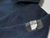 M's/M ノースフェイス フーディ スウェット THE NORTH FACE Square Logo Hoodie アーバンネイビー 裏起毛 厚手 NT61835 ゴールドウィン_画像4