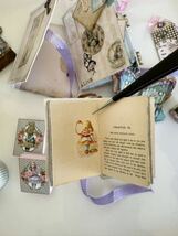 ミニチュアハンドメイド　Alice in wonderland mini art　diary　セット_画像9