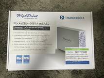 HighPoint RocketStor 6661A Thunderbolt3 PCI-E増設 エンクロージャー RS6661A_画像1