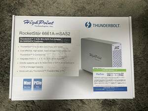 HighPoint RocketStor 6661A Thunderbolt3 PCI-E расширение акустическая система RS6661A