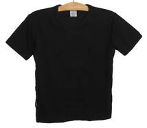 美品 AVIREX アビレックス RIB V-NECK TEE 6143501 デイリー Vネック 半袖リブTシャツ M ブラック_画像1