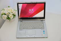 Panasonic CF-AX3 CF-AX3GDCCS Corei5-4300U@1.9GHz メモリ4GB SSD128GB _画像1