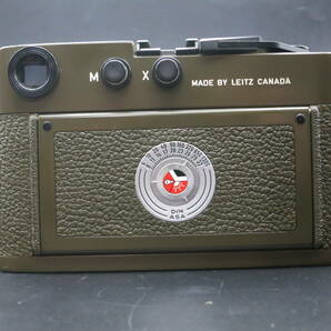 (レア・美品）Leica M4-P Olive Drab Repaint ライカ Ｍ４－Ｐ オリーブドラブ リペイント ボディ（１５４万番台）の画像5