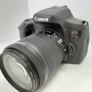 ★キャノン Cannon EOSKISS X8i 一眼レフデジタルカメラ EF 18－55㎜ 動作確認済【中古】｛dgs3784｝の画像2
