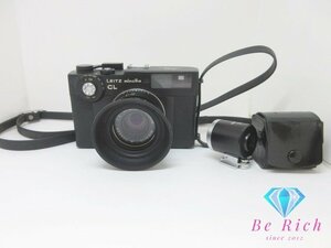 ★LEITZ minolta CL ライツ ミノルタ フィルム カメラ CANON ビューファインダー セット 40mm 1:2 シャッター確認済【中古】 dgs3766