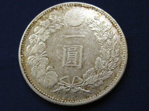 * new one jpy silver coin new 1 jpy silver coin Japan Meiji 29 year diameter 38.0mm 26.93g thickness 2.5mm ratio -ply price 10.3{Y05943}