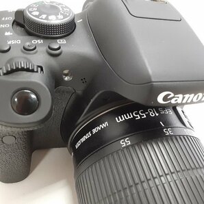 ★キャノン Cannon EOSKISS X8i 一眼レフデジタルカメラ EF 18－55㎜ 動作確認済【中古】｛dgs3784｝の画像8