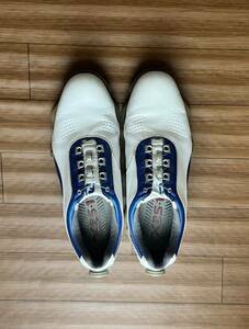 FootJoy ゴルフシューズ 27.5cm ホワイト/ブルーXPS-1 FJ 56105J