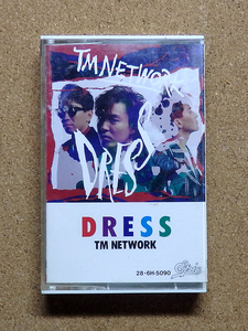 [中古カセットテープ] 『DRESS / TM NETWORK』(28・6H-5090) 歌詞カード欠品