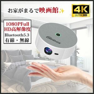 プロジェクター高輝度22000ルーメン 超小型1080PフルHD 4K 超高速