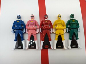 海賊戦隊　ゴーカイジャー　レンジャーキー　カーレンジャー　5体セット