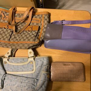 4点　GUCCI セリーヌ　ミュウミュウ　ジバンシー　ショルダー　トートバッグ　長財布　ブギーバッグ