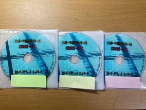スポーツ観戦シリーズ　ZDHS-01～03(DVD3枚組)　水泳　運動　競泳水着　asics arena speedo mizuno