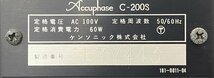 △9850　ジャンク品　オーディオ機器　プリアンプ/コントロールアンプ　Accuphase C-200S　アキュフェーズ_画像9