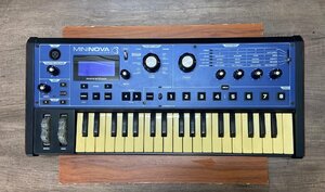 △211　ジャンク品　オーディオ機器　シンセサイザー　Novation MiniNova Synthesizer　ノベーション　本体のみ