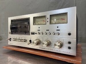 △9873　ジャンク品　オーディオ機器　カセットデッキ　PIONEER CT-9　パイオニア