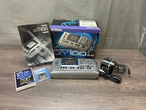 △186　現状品　器材　モバイルシーケンサー　YAMAHA QY100　ヤマハ　元箱付き